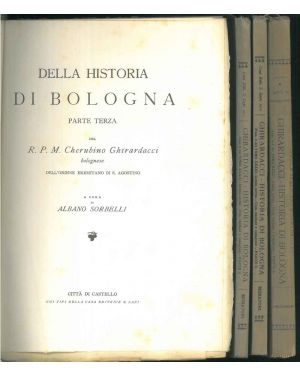  Della historia di Bologna. Parte terza. Fasc. 1, 2, 3, 4/5 del Tomo XXXIII, P I. Rerum italicarum scriptores