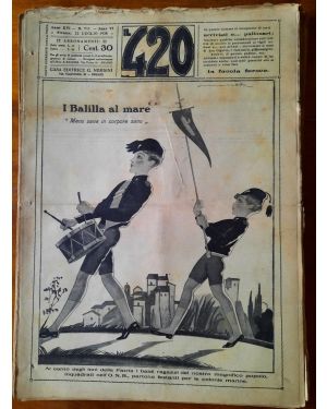 Il 420. (Settimanale politico-satirico fondato da Giuseppe Nerbini). Anno XIV, 1928