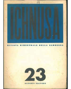 Ichnusa. Rivsta bimestrale della Sardegna. N° 23.