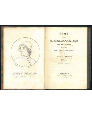 Rime. Con illustrazioni dell'abate Vincenzo Nannucci e di Luigi Campolini. 2 volumi in 1 tomo.