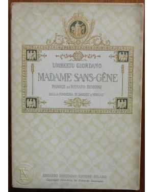 Madame Sans- Gène commedia di  Vittoriano Sardou