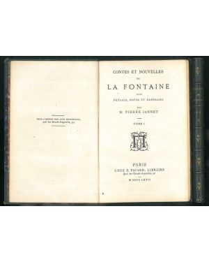 Contes et Nouvelles. Avec preface, notes et glossaire par M. Pierre Jannet. Opera completa in 2 volumi.