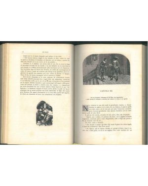 Istoria di Gil Blas di Santillana per Lesage illustrata da Philippoteaux e Pellicer