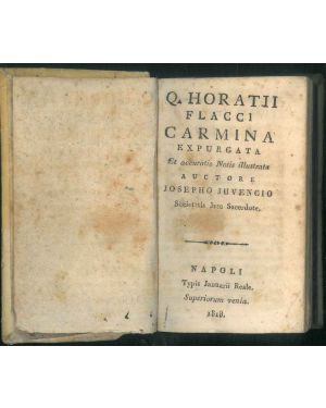 Carmina expurgata et accuratis Notis illustrataauctore Josepho Juvencio Societatis Jesu Sacerdote.
