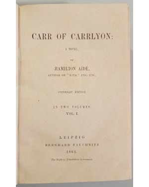 Carr of Carrlyon. A novel in two volumes. Vol. I e II. Copyright edition