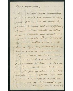 Lettera di tre facciate alla signorina maria Mari. Roma, 29 maggio 1918