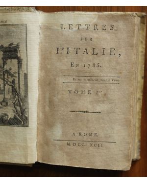 Lettres sur l'Italie en 1785. Tome ii e iii