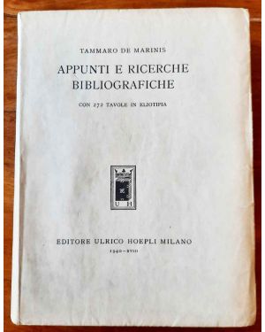 Appunti e ricerche bibliografiche