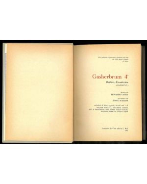 Gasherbrum n° 4. Baltoro, Karakorùm (Pakistan). Diretta da Riccardo Cassin.