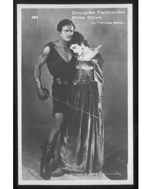 Douglas Fairbanks, Billie Dove in "Pirata Nero"