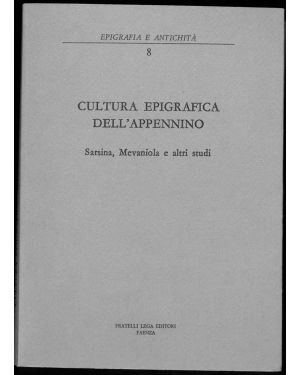 Cultura epigrafica dell'Appennino. Sarsina, Mevaniola e altri studi.
