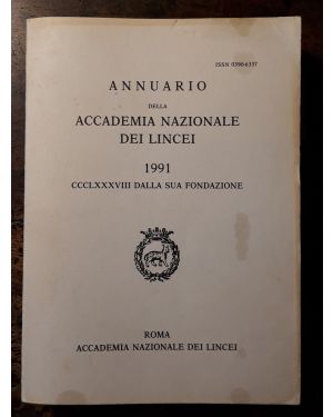 Annuario della Accademia dei Lincei 1991, 388 anni dalla sua fondazione
