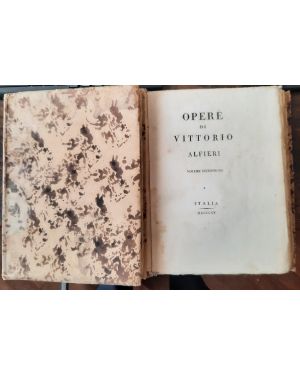 Commedie di Publio Terenzio tradotte da Vittorio Alfieri tomo primo e secondo