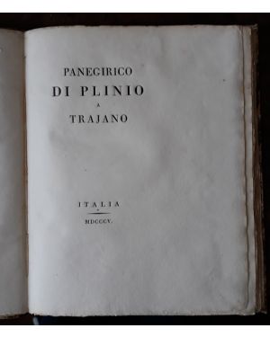 Panegirico di Plinio a Trajano