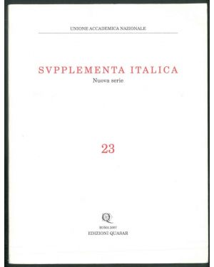 Supplementa italica. Nuova serie. N°23.