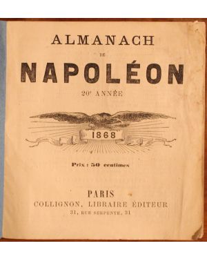 Almanach de Napoléon 20° année 1868