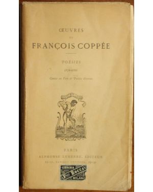 Oeuvres de Francois Coppée Poesies 1878-1886