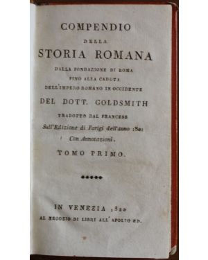 Compendio della storia romana dalla fondazione di Roma fino alla caduta dell'impero romano in occidente