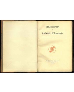 Bibiliografia di Gabriele D'Annunzio.