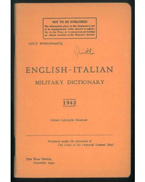 English - Italian military dictionary