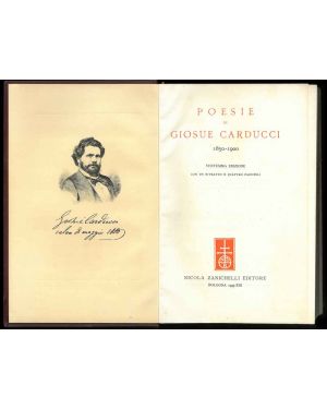 Poesie di Giosue Carducci. 1850-1900.