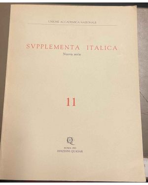 Supplementa Italica. Nuova serie n. 11.