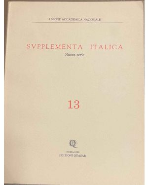 Supplementa Italica. Nuova serie n. 13.