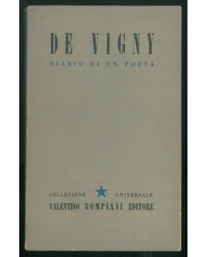 Diario di un poeta. Di Alfred De Vigny. Volume 70.