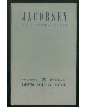 La signora Fonss. Di J.P. Jacobsen. Volume20.