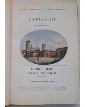 Catalogo (biblioteca) Ambrogio Binda nei suoi tempi e oggidì