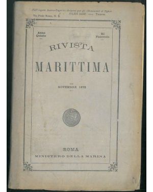 Rivista Marittima. Anno Quinto, Fascicolo XI. Novembre 1872.