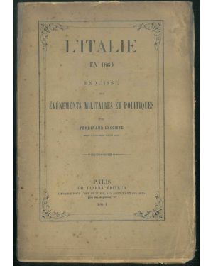L'Italie en 1860 esquisse des événements militaires et politiques.