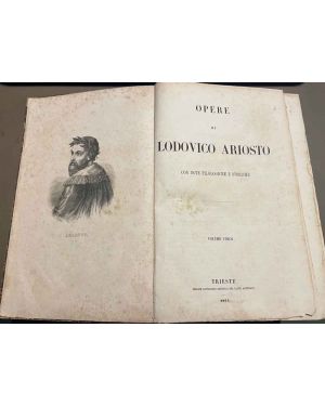 Opere di Lodovico Ariosto con note filologiche e storiche. Volume unico.