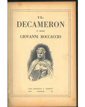Il Decameron di Messer Giovanni Boccaccio.