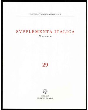 Supplementa italica. Nuova serie n. 29.