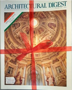 Architectural Digest. The international Magazine of fine interior design. Full year 1990