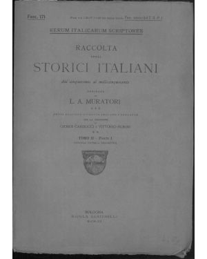 Veronae rythmica descriptio. Rerum Italicarum scriptores.