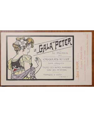 Le "Gala" Peter est Le Premier des Chocolats au lait pour croquer