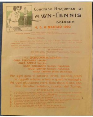 Concorso Nazionale di Lawn - Tennis Bologna 4, 5, 6 maggio 1902