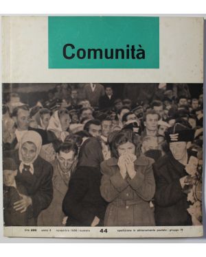 Comunità. Rivista mensile del movimento Comunità fondata da Adriano Olivetti. Anno X, N. 44, novembre 1956