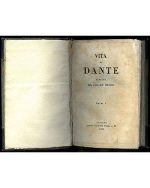 Vita di Dante. Opera in 2 volumi.