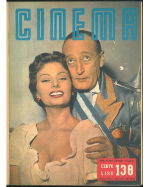 20 fascicoli della rivista: Cinema, quindicinale di divulgazione cinematografica. Dal 138 luglio 1954 al 158 gennaio 1956.