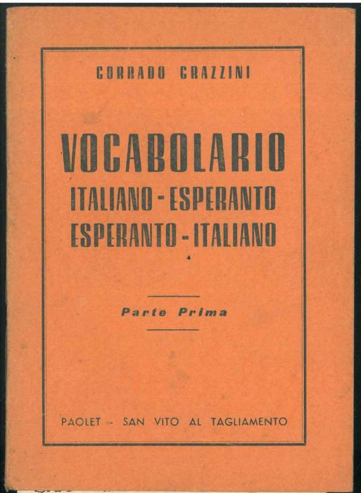 Vocabolario Italiano-Esperanto, Esperanto-Italiano